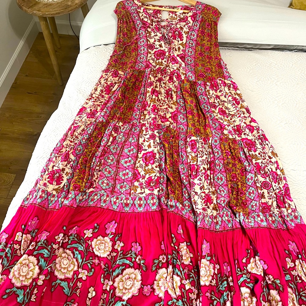 Free people floral maxi dress. - Picture 3 of 5